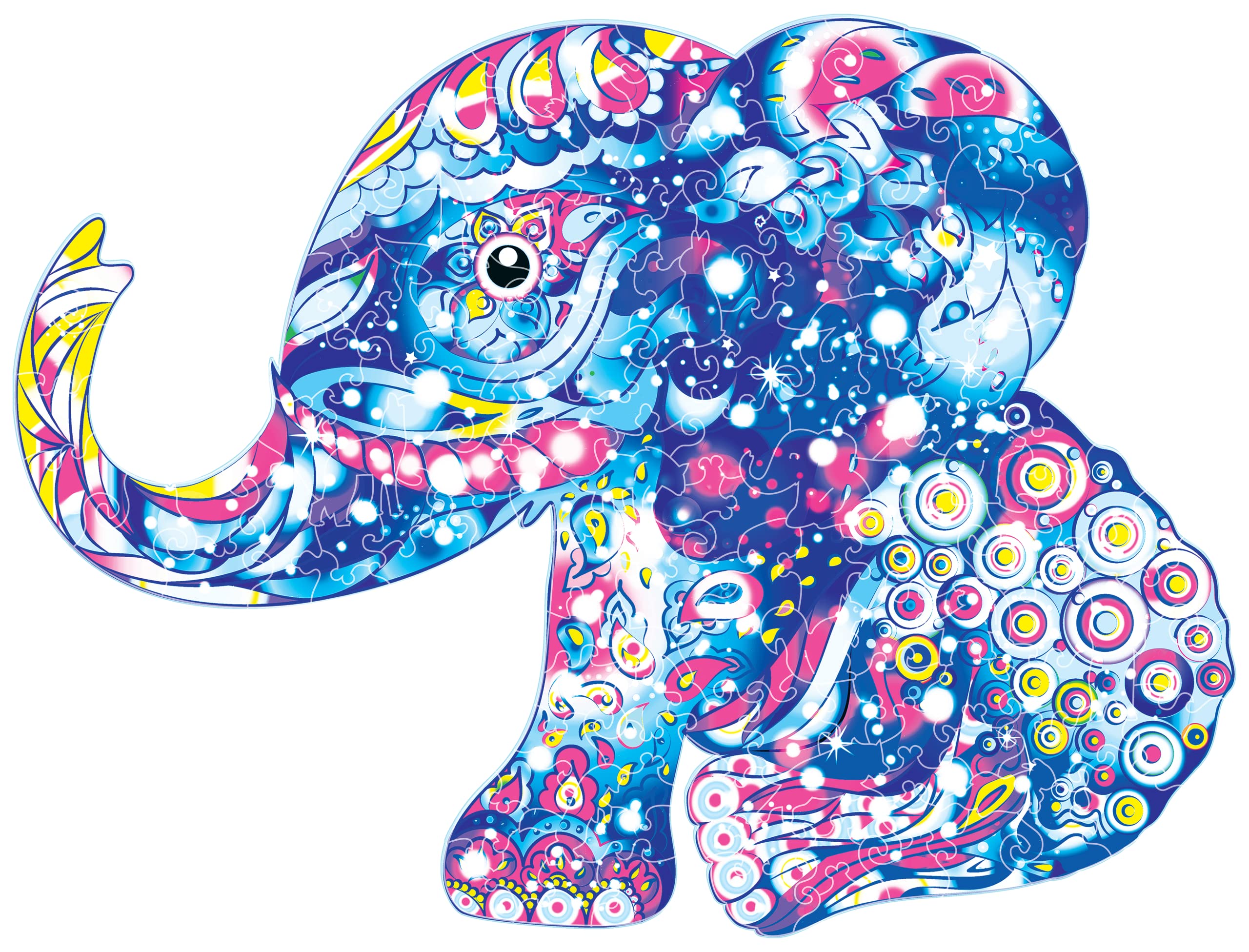 代引可】 machi_777 木茶動物園 1/4 ピンク ブルー 落ちる小惑星